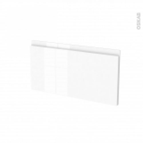 Facades De Cuisine Face Tiroir N8 Ipoma Blanc Brillant L60 X H31 Cm