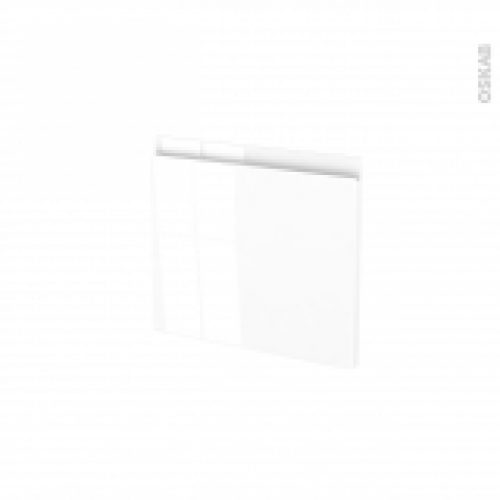 Facades De Cuisine Face Tiroir N9 Ipoma Blanc Brillant L40 X H35 Cm