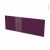 Facades De Cuisine Porte N12 Keria Aubergine L100 X H35 Cm