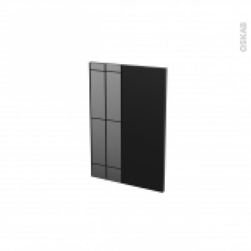 Facades De Cuisine Porte N14 Keria Noir L40 X H57 Cm