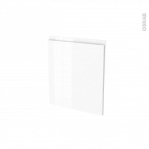 Facades De Cuisine Porte N15 Ipoma Blanc Brillant L50 X H57 Cm