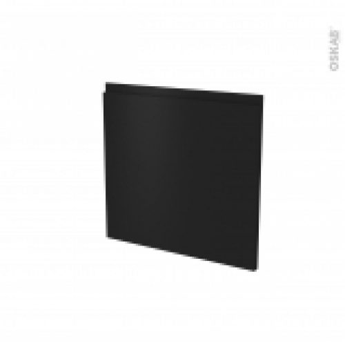 Facades De Cuisine Porte N16 Ipoma Noir Mat L60 X H57 Cm