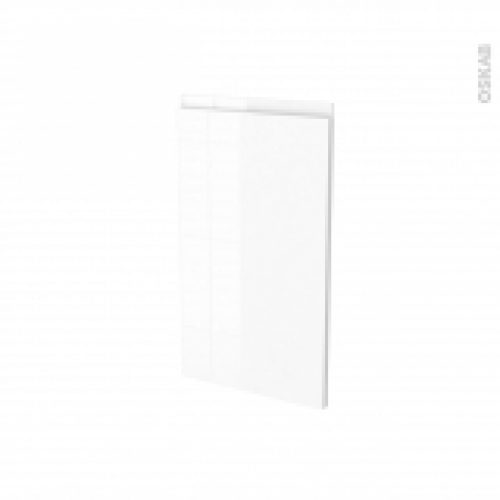 Facades De Cuisine Porte N19 Ipoma Blanc Brillant L40 X H70 Cm