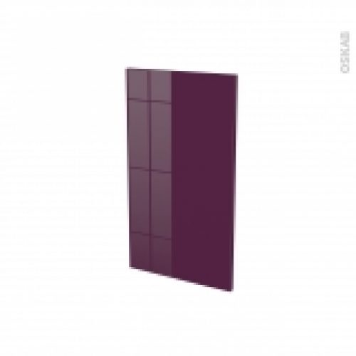 Facades De Cuisine Porte N19 Keria Aubergine L40 X H70 Cm