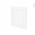 Facades De Cuisine Porte N21 Static Blanc L60 X H70 Cm