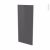 Facades De Cuisine Porte N23 Ginko Gris L40 X H92 Cm