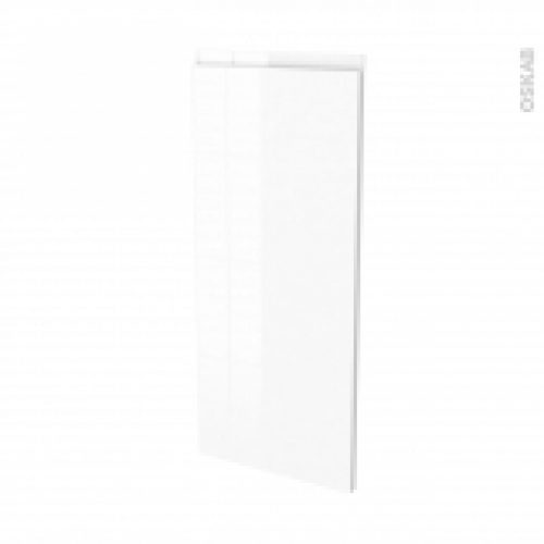 Facades De Cuisine Porte N23 Ipoma Blanc Brillant L40 X H92 Cm
