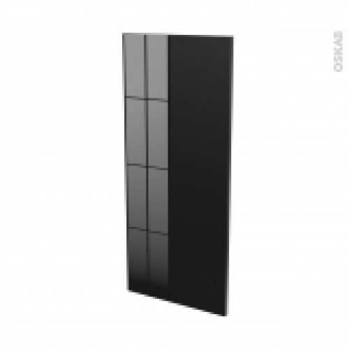 Facades De Cuisine Porte N23 Keria Noir L40 X H92 Cm