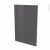 Facades De Cuisine Porte N24 Ginko Gris L60 X H92 Cm