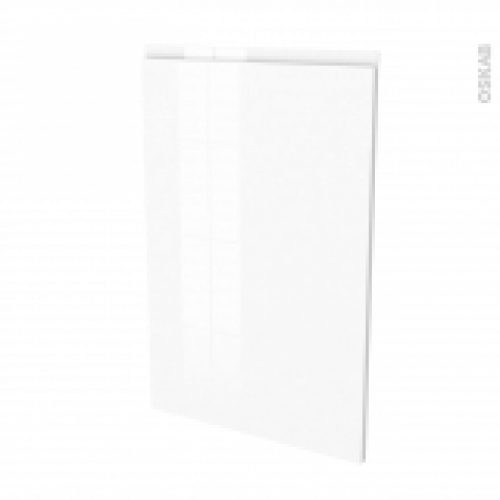 Facades De Cuisine Porte N24 Ipoma Blanc Brillant L60 X H92 Cm