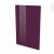 Facades De Cuisine Porte N24 Keria Aubergine L60 X H92 Cm