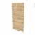 Facades De Cuisine Porte N27 Hosta Chene Naturel L60 X H125 Cm