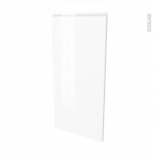 Facades De Cuisine Porte N27 Ipoma Blanc Brillant L60 X H125 Cm