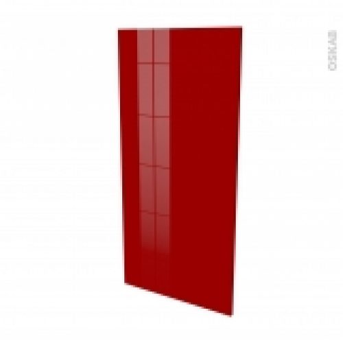 Facades De Cuisine Porte N27 Ivia Rouge L60 X H125 Cm
