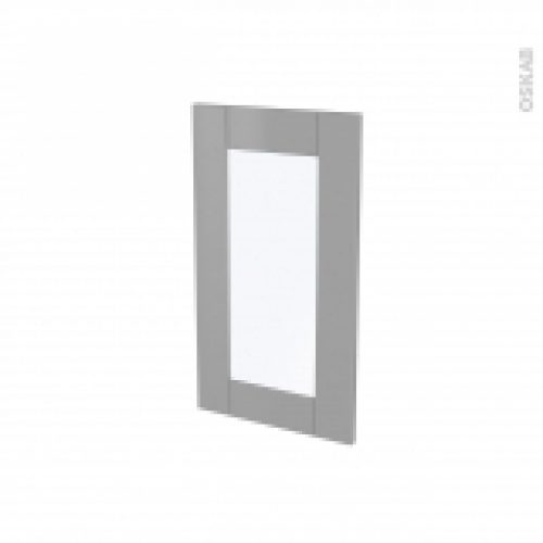 Facades De Cuisine Porte N83 Vitre Filipen Gris L40 X H70 Cm