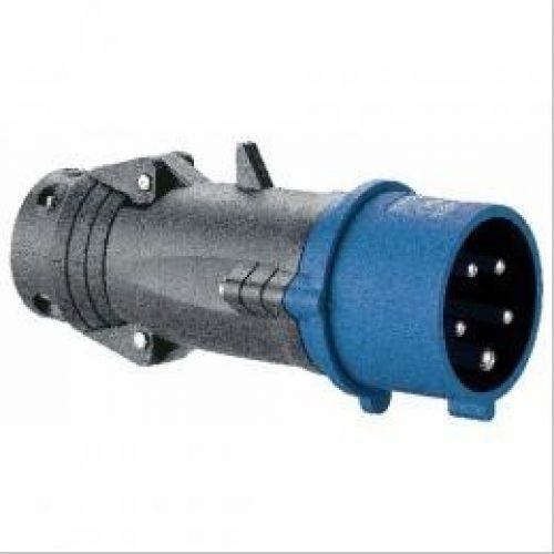 Fiche droite Hypra IP44 3P+T 63A 380/415V caoutchouc Legrand 053853 – LEGRAND