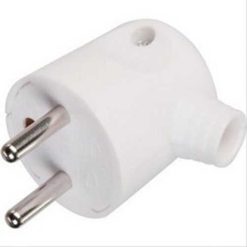 Fiche sortie latérale 2P+T mâle noir