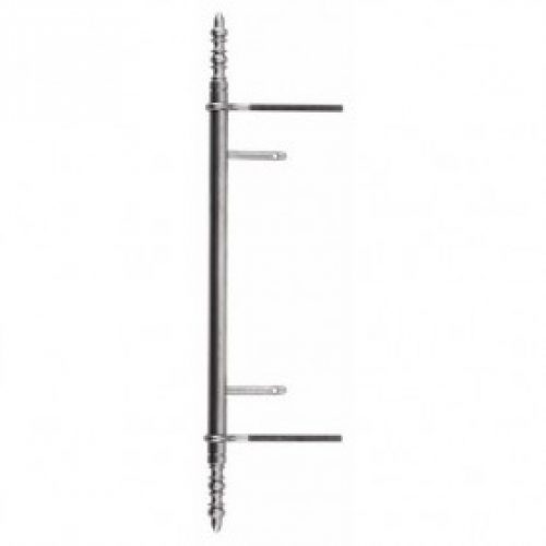 Fiches à lacets à tourillons en acier poli-diamètre 13 mm