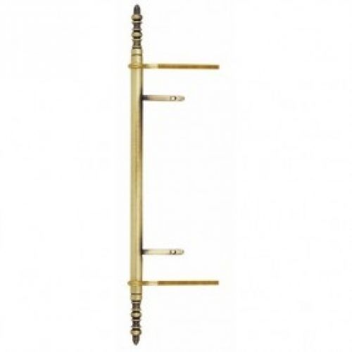 Fiches à lacets à tourillons en acier vieux laiton- diamètre 13 mm