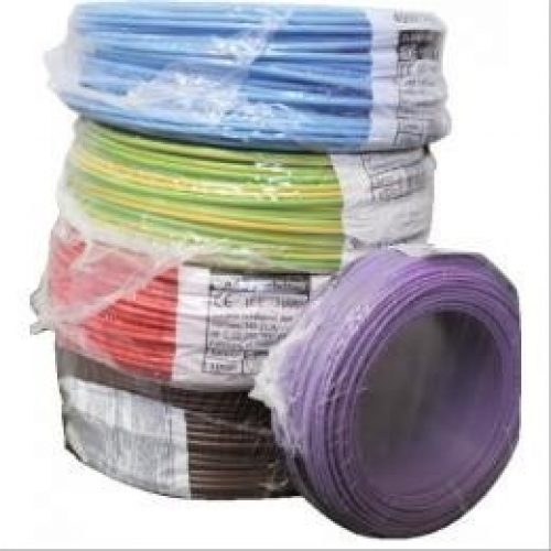 Fil souple H05V-K 1mm² 100m rouge