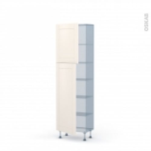 Filipen Ivoire Kit Renovation 18 Armoire Etagere N2127 Prof37 2 Portes L60Xh195Xp375