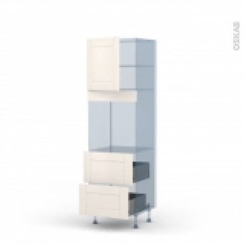 Filipen Ivoire Kit Renovation 18 Colonne Four N1657 1 Porte 2 Casseroliers L60Xh195Xp60