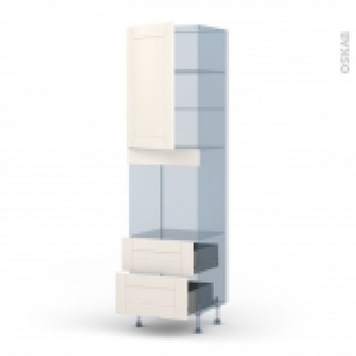 Filipen Ivoire Kit Renovation 18 Colonne Four N2458 1 Porte 2 Casseroliers L60Xh217Xp60