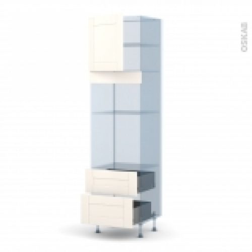 Filipen Ivoire Kit Renovation 18 Colonne Fourmo 3638 N1658 1 Porte 2 Casseroliers L60Xh217Xp60