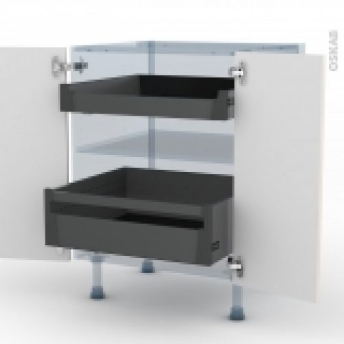 Filipen Ivoire Kit Renovation 18 Meuble Bas 2 Portes 2 Tiroirs A L Anglaise L60Xh70Xp60