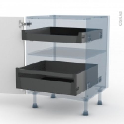 Filipen Ivoire Kit Renovation 18 Meuble Bas 2 Tiroirs A L Anglaise L60Xh70Xp60