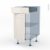 Filipen Ivoire Kit Renovation 18 Meuble Bas Cuisine 1 Porte 1 Tiroir L40Xh70Xp60