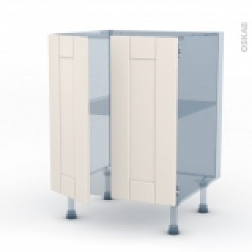 Filipen Ivoire Kit Renovation 18 Meuble Bas Cuisine 2 Portes L60Xh70Xp60