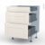 Filipen Ivoire Kit Renovation 18 Meuble Casserolier 3 Tiroirs L60Xh70Xp60