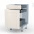 Filipen Ivoire Kit Renovation 18 Meuble Range Epice 3 Tiroirs L50Xh70Xp60