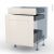 Filipen Ivoire Kit Renovation 18 Meuble Range Epice 3 Tiroirs L60Xh70Xp60