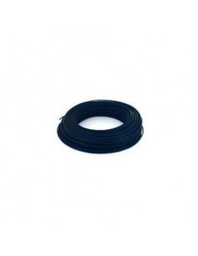 FILS ET CABLES – Fil électrique HO7VU 1.5mm² Noir 100m – 000605