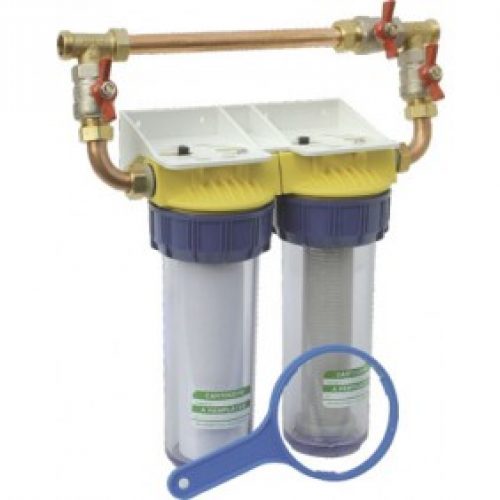Filtre anti-calcaire et anti-corrosion – avec bypass – FD34CBP