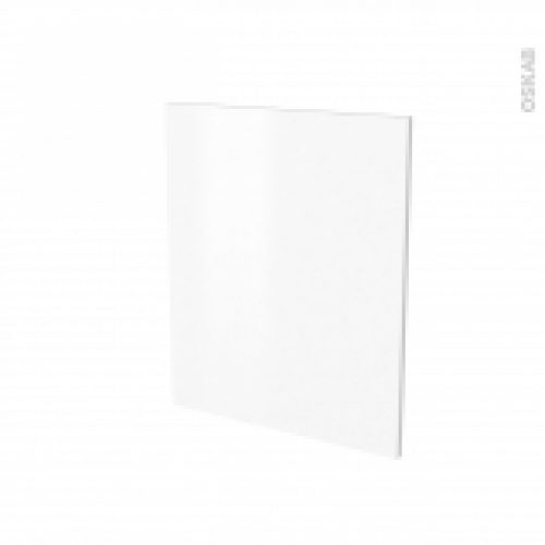 Finition Cuisine Joue N29 Ipoma Blanc Mat Avec Sachet De Fixation A Redecouper L58 X H41 X Ep16 Cm