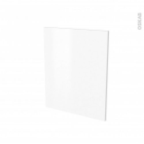 Finition Cuisine Joue N29 Ipoma Blanc Mat Avec Sachet De Fixation L584 X H70 X Ep16 Cm