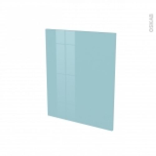 Finition Cuisine Joue N29 Keria Bleu Avec Sachet De Fixation A Redecouper L58 X H57 X Ep16 Cm