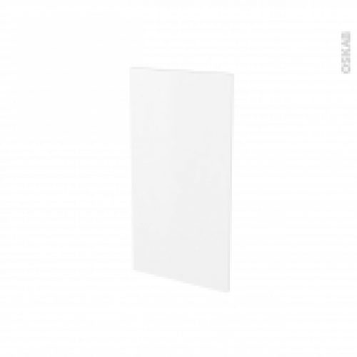 Finition Cuisine Joue N30 Ginko Blanc Avec Sachet De Fixation L37 X H70 X Ep16 Cm