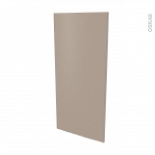 Finition Cuisine Joue N33 Ginko Taupe Avec Sachet De Fixation L58 X H125 X Ep16 Cm