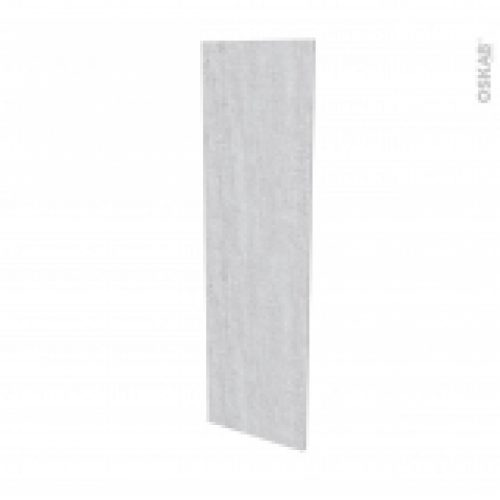 Finition Cuisine Joue N34 Hoda Beton Avec Sachet De Fixation L37 X H125 X Ep16 Cm