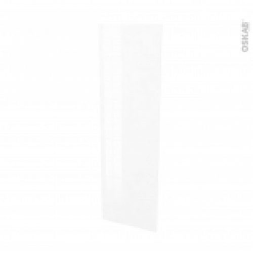 Finition Cuisine Joue N88 Ipoma Blanc Brillant Avec Sachet De Fixation L58 X H195 X Ep 16 Cm
