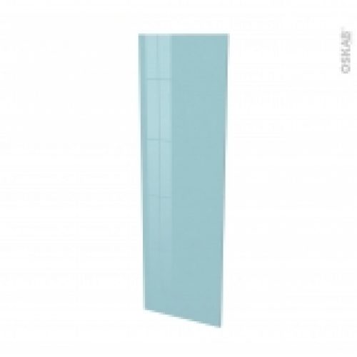 Finition Cuisine Joue N88 Keria Bleu Avec Sachet De Fixation L58 X H195 X Ep 16 Cm