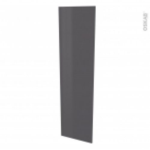 Finition Cuisine Joue N89 Ginko Gris Avec Sachet De Fixation L58 X H217 X Ep 16 Cm