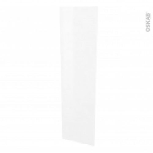 Finition Cuisine Joue N89 Ipoma Blanc Mat Avec Sachet De Fixation L58 X H217 X Ep 16 Cm