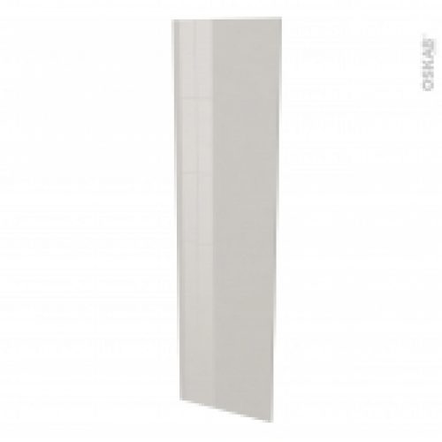 Finition Cuisine Joue N89 Ivia Gris Avec Sachet De Fixation L58 X H217 X Ep 16 Cm