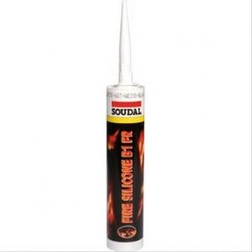 Fire silicone joint d&rsquo;expansion résiste au feu 310ml SOUDAL
