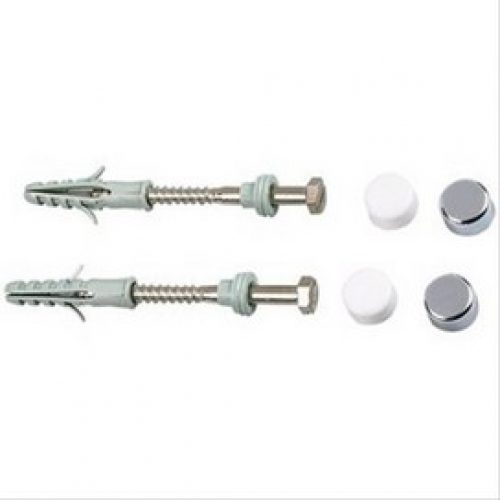 Fixation au sol, fourreau et tête héxagonale, Cheville Ø8×40, vis Ø6×70 par 2 – Bol-fixations